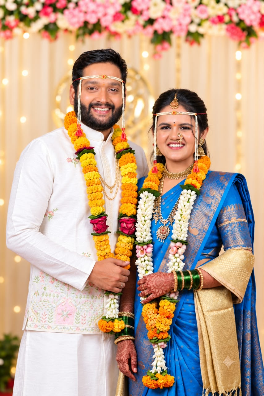 Aditi and Darshan wedding story from Mumbai